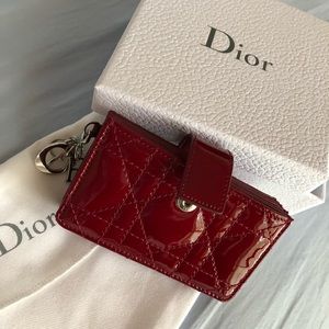 Dior card case, used once